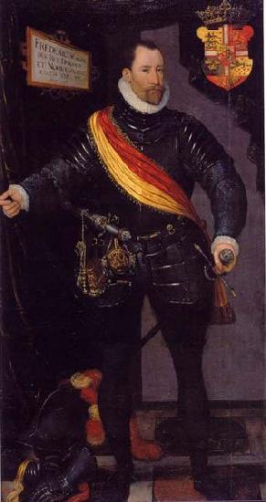 Hans Knieper Portrait of Frederick II of Denmark and Norway